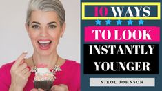 10 WAYS TO LOOK INSTANTLY YOUNGER | Nikol Johnson - YouTube Makeup For Over 60, Nikol Johnson, Nicole Johnson, Makeup Over 50, Everyday Makeup Routine, Woman Dresses, Skincare Blog, Fresh Beauty