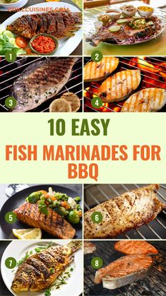 10 easy fish marinades for bbq