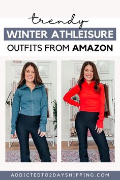 Unleash your sporty side with Amazon Fashion's Sporty Winter Athleisure Outfits! From athleisure winter styles to cute workout outfits, find the perfect balance of comfort and fashion. Elevate your winter wardrobe with cozy loungewear for those chilly days. Winter Athleisure Outfits, Winter Athleisure, Cold Weather Essentials, Athleisure Winter, Winter Workout, Cute Workout Outfits, Workout Style