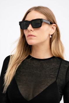 Elevate your style with our Milos Sunglasses. Featuring classic yet bold square acetate frames, these sunglasses exude contemporary allure. With clean lines and a comfortable fit, Milos will be your new go-to accessory for bustling days spent out and about.[SPLIT] Available in one size. Lens width is approximately .2” (5 cm). Temple length is approximately 5.5" (14.5 cm). 100% Acetate frames. Tinted lenses offer UV protection. Includes a travel carrying case. To clean, rinse with water and wipe Trendy Acetate Wayfarer Sunglasses, Casual Acetate Sunglasses With Tinted Lenses, Casual Acetate Sunglasses With Anti-reflective Coating, Casual Anti-reflective Acetate Sunglasses, Casual Acetate Sunglasses For Everyday, Acetate Sunglasses With Polarized Lenses For Everyday Use, Everyday Wayfarer Sunglasses In Acetate, Everyday Acetate Wayfarer Sunglasses, Everyday Acetate Sunglasses With Polarized Lenses