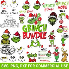 grino bundle for commercial use with christmas stickers and svg file formats