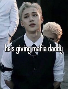 he's giving mafia daddy the best thing i have ever seen in his life