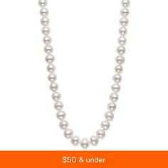 in stock Classic Jewelry With Sterling Silver Clasp, Classic White Necklace For Anniversary, Classic White Necklace With Sterling Silver Clasp, Pearl Strands Necklace, Pearl Strand, Pearl Strands, Preschool Outfits, Freshwater Cultured Pearls, Surf Shop