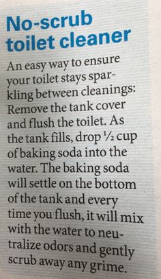 an advertisement for a toilet cleaner with instructions on how to use the brush and soap