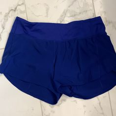 Never Worn Blue Athletic Shorts With Built-in Shorts For Vacation, Blue Athleisure Bottoms For Vacation, Blue Short Length Activewear For Vacation, Sporty Blue Activewear For Vacation, Blue Short Activewear For Vacation, Nike Winter Jackets, Anna Claire, Lulu Lemon Shorts, Lulu Shorts