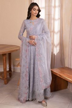 Jazmin Embroidered CHIFFON UC-3039 Formal Collection 2024 Default Title Jazmin Embroidered CHIFFON UC-3039 Formal Collection 2024 Original brand suit fabric and photography lite diffrance in actual print. Festive Gray Sets With Chikankari Embroidery, Gray Wedding Sets For Eid, Fitted Formal Lawn Suit With Floral Embroidery, Gray Eid Sets With Dupatta, Fitted Gray Sets For Eid, Gray Long Sleeve Wedding Set, Festive Embroidered Gray Sets, Festive Fitted Gray Set, Fitted Gray Set For Festive Occasions