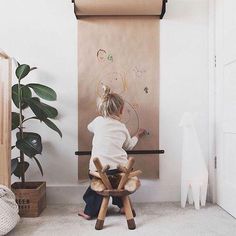 Dang! I quite love this design for these #girlsroomideas George And Willy, Kids Play Spaces, Baby Bedroom, Toddler Room, Kids Playroom, Kid Spaces, Kids' Room, Boy Room, Childrens Room