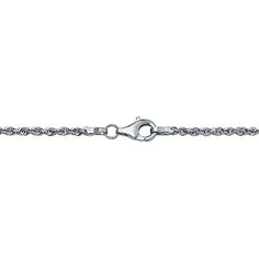 A vital go-to accessory for everyday style, this glitter rope chain necklace will complete your look in a snap. With a simple radiant glitter chain design, it impresses in durable 14K white gold. | Glitter Rope Chain Necklace | 14K White Gold, | Size 18" | Helzberg Diamonds White Gold Rope Chain Necklace, Helzberg Diamonds, Rope Chain Necklace, White Gold Chains, Chain Design, Rope Chain, Infinity Bracelet, Gold Glitter, Chain Link