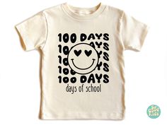 Welcome to SoGoodKids 100 Days of School Shirt Collection Celebrate the milestone of 100 days with our vibrant and cheerful shirts! Perfect for school celebrations, these positive tees are designed for comfort and style. Ideal for kids, each shirt makes a great outfit choice for this special occasion. Get ready to make memories! 100 Days of School Shirt, 100 Day of Tshirt,100th Day Of School Celebration,Gift For Toddler,Kids School Shirt,Toddler Outfits,Baby Clothing Handmade items How to order: Please select size and color from drop down menus, select quantity If there is personalization box available(for certain listings) Add your personalization Add to cart If you are ordering multiple shirts with different color/size Add them to the cart separately Then proceed to checkout Materials: W 100 Days Of School Tshirt, 100 Days Shirt, 100 Days Of School Shirt, Positive Tees, School Celebration, School Tees, 100 Days Of School, Shirt Collection, Toddler Kids