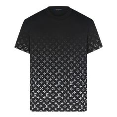 LOUIS VUITTON T Men's Black T-shirts Louis Vuitton Tshirt, Lv Shirt, Louis Vuitton T Shirt, Black T Shirts, Lv Monogram, Louis Vuitton Men, Replica Handbags, Hermes Bag, Monogram Logo