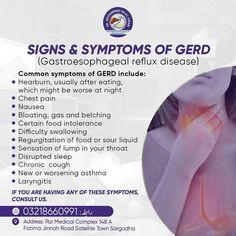 Gerd Symptoms Signs, Swallowing Problems, Nurse Study, Gerd Symptoms, Gastrointestinal Disease, Chronic Cough, Nurse Study Notes