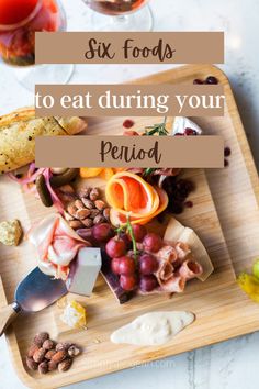 Here are 6 of the best things to eat on your period to help with period cramp relief. When it comes to balancing hormones and helping stop period pain and period hormones these period foods can help in a big way! Click here to learn more about how to start eating for your menstrual cycle. Period Cramps Food, Period Hormones, Period Cramp, Period Cramp Relief, Cramp Relief, Period Pain Relief, Balancing Hormones, Good Foods