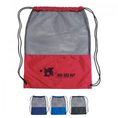 Custom imprinted mesh sports drawstring bag makes an excellent promotional choice for sports marketers. Get now!  #Imprinted #MeshDrawstringBags #24HoursRush Custom Drawstring Bags, Mitzvah Decor, Sports Players, Sports Backpack, Logo Sport, Backpack Sport, Cooler Bag, Large Storage, Mesh Bag