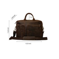 "Leather Briefcase Chestnut Leather Briefcase Men Leather Briefcase Laptop Bag Leather bag Gift for Him Shoulder Bag Men Briefcase This masterpiece is a great gift for all. If you prefer any customization or request any personalization you are in the right site. Please feel free to contact for any special alterations. Standard personalization allows customization Up to \"3 Letters\" (The engraved initials are embossed with heat by hand and will permanently stay on the product.) Our collections a Brown Rectangular Business Case Bag, Daily Use Shoulder Satchel, Brown Rectangular Briefcase With Luggage Sleeve, Brown Rectangular Case Bag With Luggage Sleeve, Brown Rectangular Case Bag For Business Trips, Brown Rectangular Satchel For Travel, Portable Rectangular Bag For Everyday Carry, Brown Rectangular Travel Briefcase, Brown Rectangular Travel Satchel