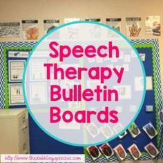 Speech Therapy Bulletin Boards, Therapy Bulletin Board, Speech Room Decor, Function Outfit, Do Your Job