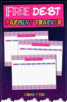 printable template for tracking debt payments Cleaning Checklist Printable Free, Debt Payment Tracker, Debt Snowball Worksheet, Debt Payoff Tracker, Free Printable Cleaning, Payment Tracker, Debt Repayment, Debt Snowball