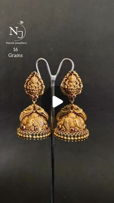 Nandi jewellers | Gold antic jewellery | Mysore on Instagram: "Nakashi Jhumki 
Weight : 16 grams 
Gold Color : black antique 
Gold : 22kt 
Exclusively available @nandijewels 
.
#goldjhumkas #jhumki #antiquejhumkas #jhumka #banglore #chennai #hyderabad #mumbai #pondicherry #jammu #newdelhi #udaipur #jaipur #coorg #kushalnagar #hassan" Pondicherry, Udaipur, New Delhi, Chennai, Hyderabad, Jaipur