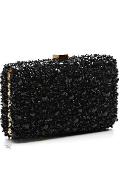 Elie Saab Resort, Bridal Clutch, Girly Bags, Mk Bags, Handbag Heaven, Fancy Bags, Black Clutch