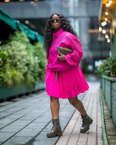 Color Board, Evolution Of Fashion, Orange Skirt, Pretty Shirts, Purple Skirt, Red Skirts, Green Skirt, Style Icon, Her Style