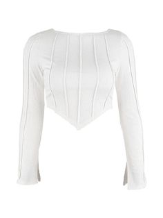 ⚡Buy 2024 Ruched Textured Long Sleeve Tee White S under $18.00 in Tops&Tees at AnotherChill.com Online. Style: Casual/Street/Vintage/Sweet. Fabric Content: Cotton. Fit Type: Loose fit. Neckline: Crew Neck. Sleeve Length: Long Sleeve. Versatile: These solid tees can be worn in a variety of settings, from casual outings to more formal events.. Comfortable: Made from soft cotton, these tees are comfortable to wear all day long, even in hot weather.. Flattering: With gathered sides and a slim fit, t Kawaii Outfit Ideas, Timeless Wardrobe Staples, Fashion Design Clothes, Kawaii Clothes, 2000s Fashion, Hot Weather, In Hot, Long Sleeve Crop Top, Long Sleeve Tee