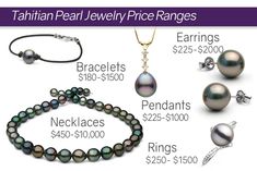 Tahitian Pearls Jewelry, Pearls Jewelry, Sea Pearls