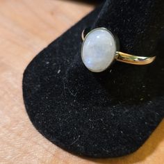 Moonstone Set In Silvertone Adjustable Moonstone Ring For Formal Occasions, Adjustable Moonstone Jewelry For Formal Occasions, Adjustable Round Moonstone Ring For Formal Occasions, Moonstone Ring, Womens Jewelry Rings, Moonstone, Silver Tone, Womens Sizes, Women Jewelry