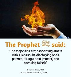 a poster with the words, the prophet sadd and an image of a hand holding