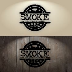 Bbq Logo Ideas, Bbq Logo Design Ideas, Barbeque Restaurant, Bbq Logo, Bbq Brands, Bbq Signs, Chef Logo, Burger Menu, Bbq Restaurant