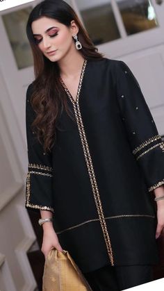 Salwar Kamiz, Mode Abaya, Kurti Designs Party Wear, Sleeves Designs For Dresses