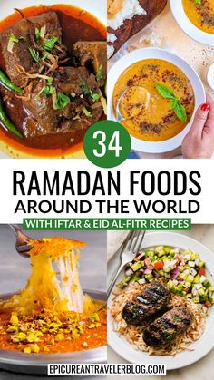 the cover of 34 raman foods around the world with text overlaying it