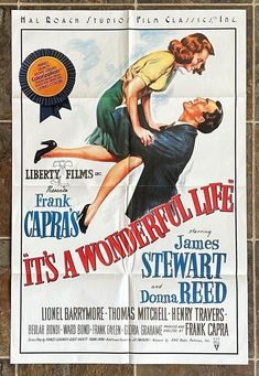 it's a wonderful life movie poster