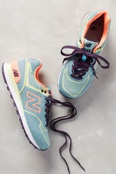 New Balance Woven 574 Sneakers #anthroregistry Basket New Balance, Trending Womens Shoes, Balance Sneakers, New Balance 574, Outfit Trends, Sneakers Blue, Comfy Shoes, New Balance Shoes, Boots And Sneakers