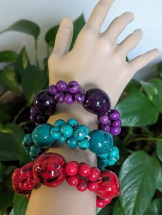 Acai Bracelet / Seed Jewelry / Wrap Bracelet / Tagua Nut Jewelry Seed Jewelry, Tagua Nuts, Bracelet Handmade, Handmade Bracelets, Wrap Bracelet, Handmade Jewelry, Beaded Bracelets, Eco Friendly, Bracelet