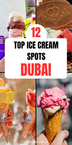 Dubai Travel The Best Ice Cream, Best Ice Cream, Icecream Bar, Ice Creams, Hot Weather, In Dubai, Dubai