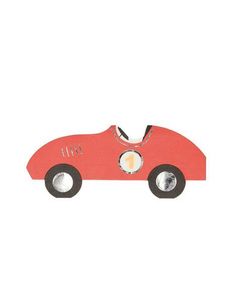 a drawing of a red race car on a white background with the words, i love you