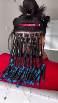 Knotless Braids With Curly Ends, Braids With Curly Ends, Cornrow Hairstyles, African Hairstyles, Hair Journey, Style Mistakes, Nicki Minaj