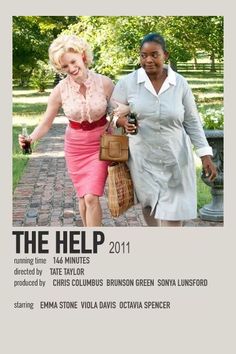 the help movie poster with two women walking