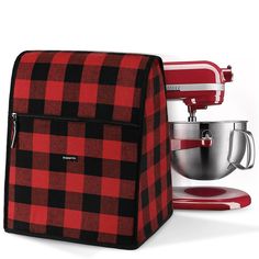 PRICES MAY VARY. FARMHOUSE DESIGN - The classic Buffalo check design creates the perfect rustic farmhouse look in your dining room or kitchen, making your kitchen counter or countertop look clean and organized. HIGH-QUALITY FABRIC - BAGSPRITE Kitchenaid mixer cover is made of high-quality cotton that is soft and comfortable to touch, protect your stand mixer against dirt, scratches and pet hair. FITS ALL TILT HEADS AND BOWL LIFT MODELS MODELS - This premium stand mixer cover compatible with Kitc Kitchenaid Mixer Cover, Mixer Kitchenaid, Stand Mixer Cover, Mixer Cover, Tilt Head, Kitchenaid Mixer, Kitchenaid Stand Mixer, Kitchen Models, Check Design