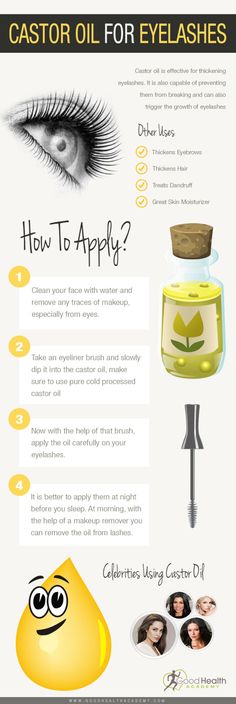 Healthy Hair Stuff : Photo Oil For Eyelash Growth, Castor Oil Eyebrows, Castor Oil Eyelashes, Castor Oil Benefits, Eyebrow Growth, Oil Benefits