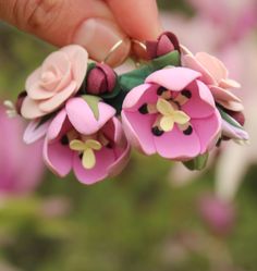 Tulip earrings, Pink Flower earrings, Tulip jewelry, Polymer clay jewelry, Pink floral earrings, Gift for her, Pink jewelry, Handmade Flower Earrings In Polymer Clay, Pink Flower-shaped Polymer Clay Earrings, Pink Flower Shaped Polymer Clay Earrings, Pink Handmade Flower Polymer Clay Earrings, Handmade Pink Flower Earrings In Polymer Clay, Pink Polymer Clay Flower Earrings, Pink 3d Flower Polymer Clay Earrings, Pink Polymer Clay Earrings With 3d Flowers, Lilac Jewelry