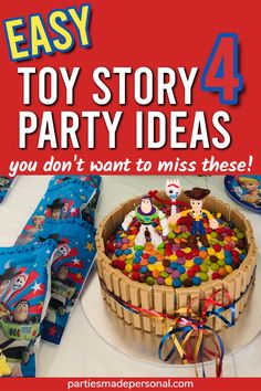 an easy toy story party idea for kids