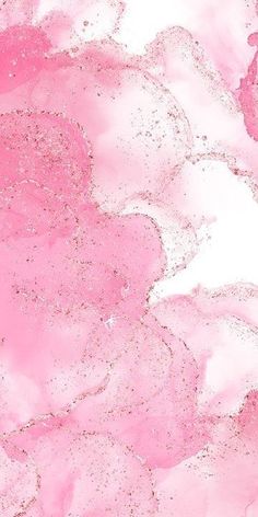 a pink and white background with lots of bubbles in the air on top of it