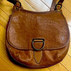 Great Crossbody Handbag That Sits Great On Your Side. Big Enough To Hold Good Size Wallet, Sunglasses, And Phone But Not Too Big. Love The Color And Frye Quality. Leather Is Also Super Soft. Frye Handbags, Frye Bags, Brown Leather Handbag, Brown Leather Handbags, Light Brown Leather, Crossbody Wallet, Crossbody Clutch, Leather Crossbody Purse, Leather Wristlet