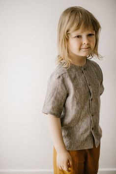 Breathable and comfy, 100% organic linen fabric shirt for toddler boys. It has short sleeves and button up design, and is created for the most comfort of your little boys. Choose any of 25 colors according to your liking. This linen top for boys can be worn on everyday, or for special occasions, for birthdays, wedding, kids parties, or any other occasion. Besides, all organic linen clothes are breathable and ensure air circulation, so your child won't feel overheated. Linen shirt is also machine First Birthday Shirt Boy, Baby Boy First Birthday Outfit, Ring Bearer Shirt, First Birthday Shirt, Baby Boy First Birthday, First Birthday Outfit, Shirt Linen, Shirt For Boys, White Linen Shirt