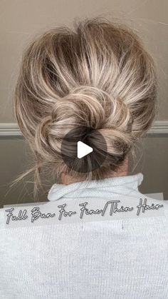 Lower Hair Bun Tutorial, Easy Bun For Medium Hair, Updo For Short Hair Wedding, Short Hair Low Bun, How To Make Messy Bun, Ballerina Bun Tutorial, Buns With Bangs, Short Hair Ponytail Hairstyles, Upstyles For Short Hair