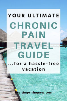 Don't let traveling with chronic pain ruin your vacation. This guide will show you what to consider before even choosing a vacation destination. You'll also learn how to minimize painful flares when traveling by train, rail or automobile. Whether you suffer with back pain, knee pain, or just overall joint pain, you'll definitely want to to check this out. .. Knee Pain Relief Remedies, Traveling By Train, Chronic Disease Management, Chronic Pain Management, Pain Relief Remedies, Chronic Pain Relief, Tips For Traveling, Knee Pain Relief