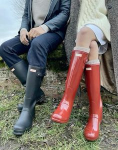 Rain Boot Outfit, Hunter Boots Outfit, Hunter Boot, Wellington Boot, Hunter Rain Boots, Wellington Boots, Stil Inspiration, Mode Inspo