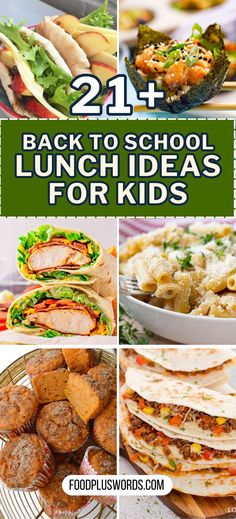 back to school lunch ideas for kids