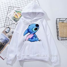 Lilo And Stitch Hoodie, Lilo Und Stitch, Cute Disney Outfits, Stitch Hoodie, Tokyo Street Fashion, Mode Kimono, Stylish Hoodies