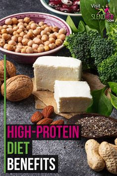 Learn the benefits of a high protein diet - should you eat a high protein diet? Check out the pros and cons for high protein meals. Easy Protein Shakes, Protein Foods List, Eat Protein, Lentils And Quinoa, Protein Rich Diet, Protein Metabolism, High Protein Meals, Healthy Eating Inspiration